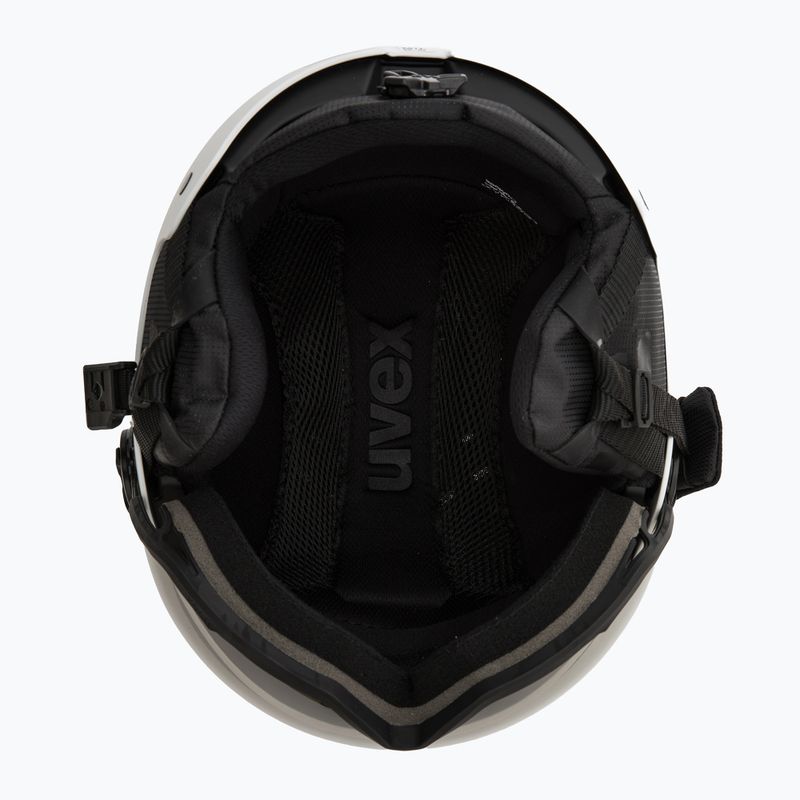 Ski helmet UVEX Wanted Visor Pro V white matt 5