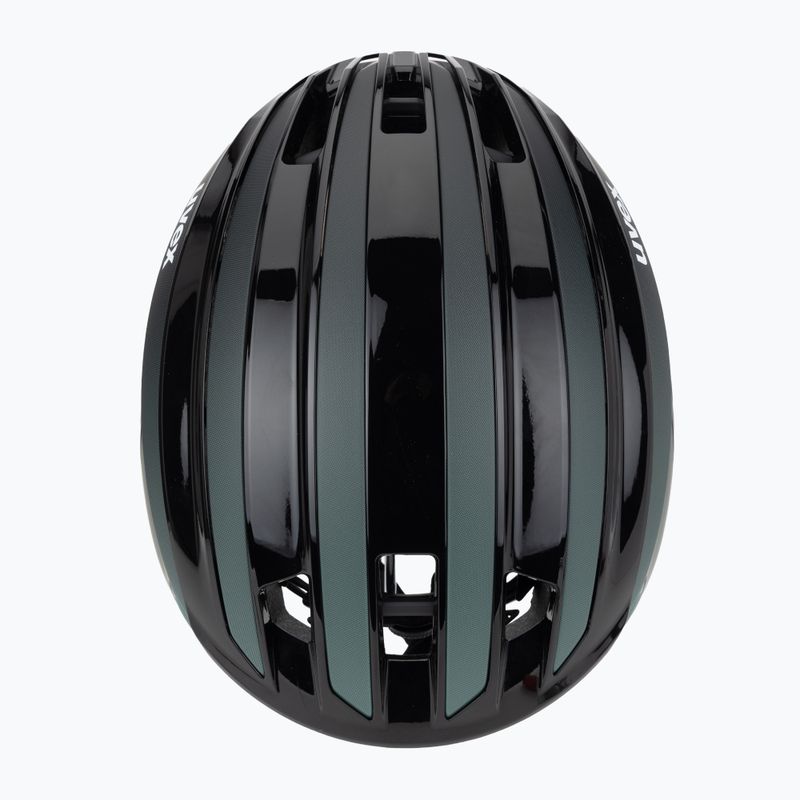 UVEX Surge Aero MIPS bike helmet black/sage green matt 6