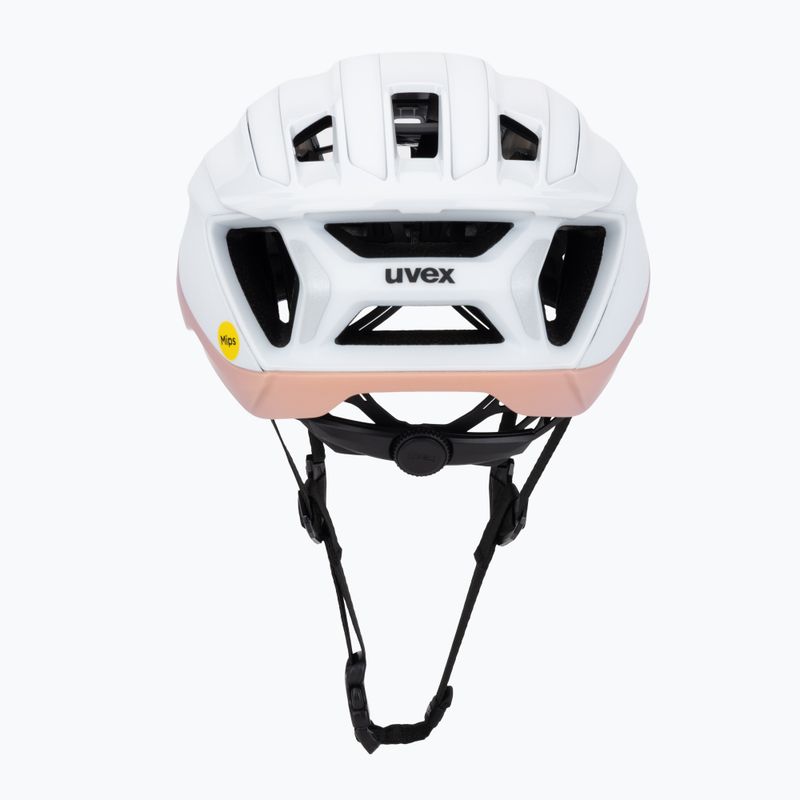 UVEX Surge Aero MIPS bike helmet white/lilac apricot matt 4