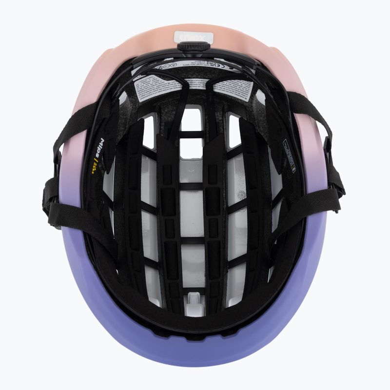 UVEX Surge Aero MIPS bike helmet white/lilac apricot matt 5