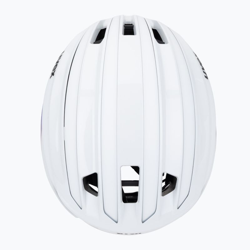 UVEX Surge Aero MIPS bike helmet white/lilac apricot matt 6