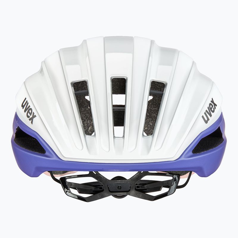 UVEX Surge Aero MIPS bike helmet white/lilac apricot matt 3