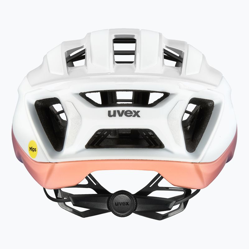 UVEX Surge Aero MIPS bike helmet white/lilac apricot matt 5