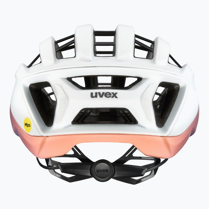 UVEX Surge Aero MIPS bike helmet white/lilac apricot matt 6