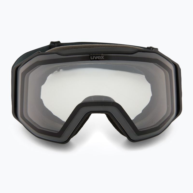 UVEX Gravity Bike Goggles black matte/clear 2