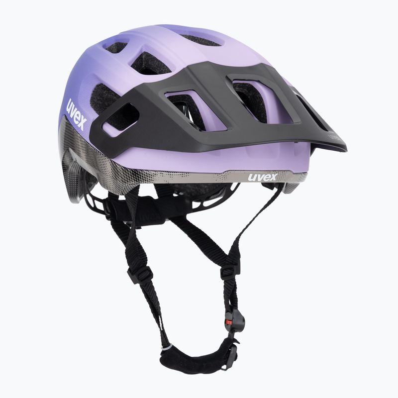 UVEX React MIPS bike helmet lilac/oak matt