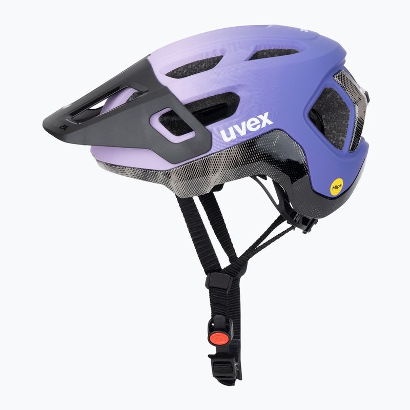 UVEX React MIPS bike helmet lilac/oak matt 3