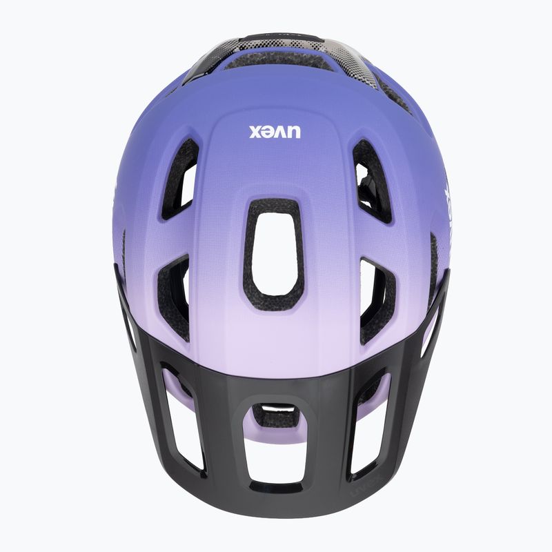 UVEX React MIPS bike helmet lilac/oak matt 6