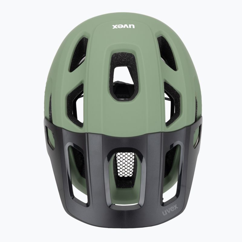 UVEX React MIPS bike helmet moss green/black matt 6