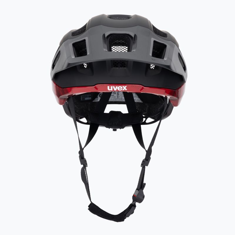 UVEX React MIPS bike helmet black/ruby red matt 2