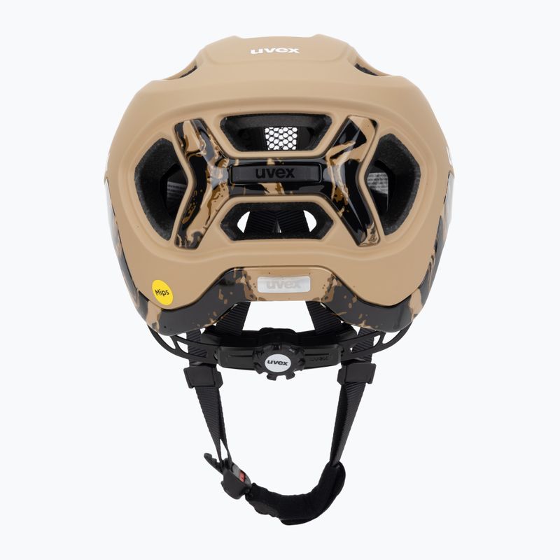 UVEX React MIPS bicycle helmet desert/black matt 4
