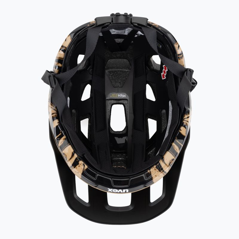 UVEX React MIPS bicycle helmet desert/black matt 5