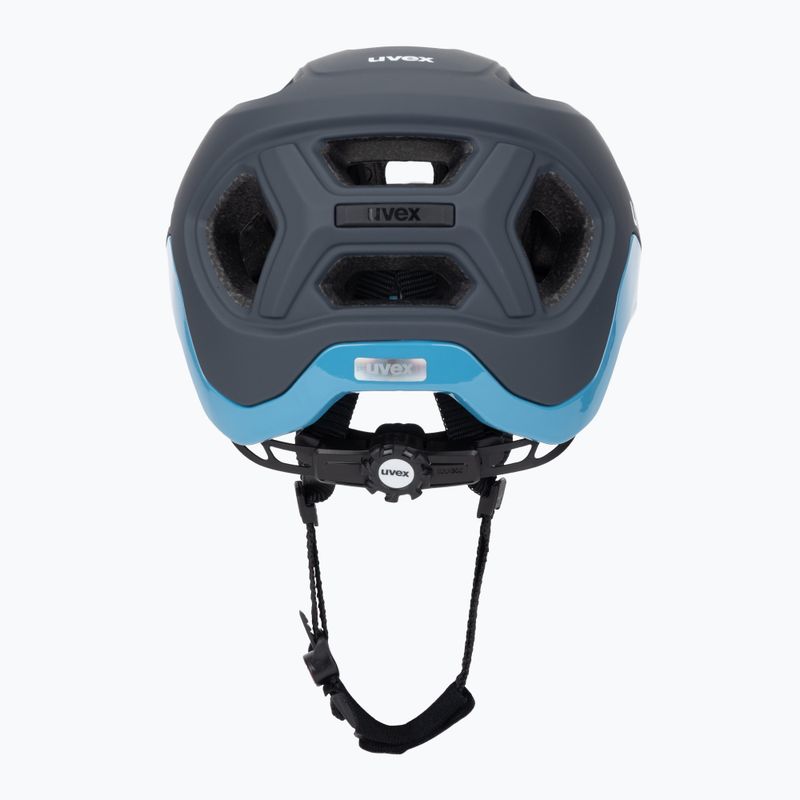 UVEX React deep space/azure matt bicycle helmet 4