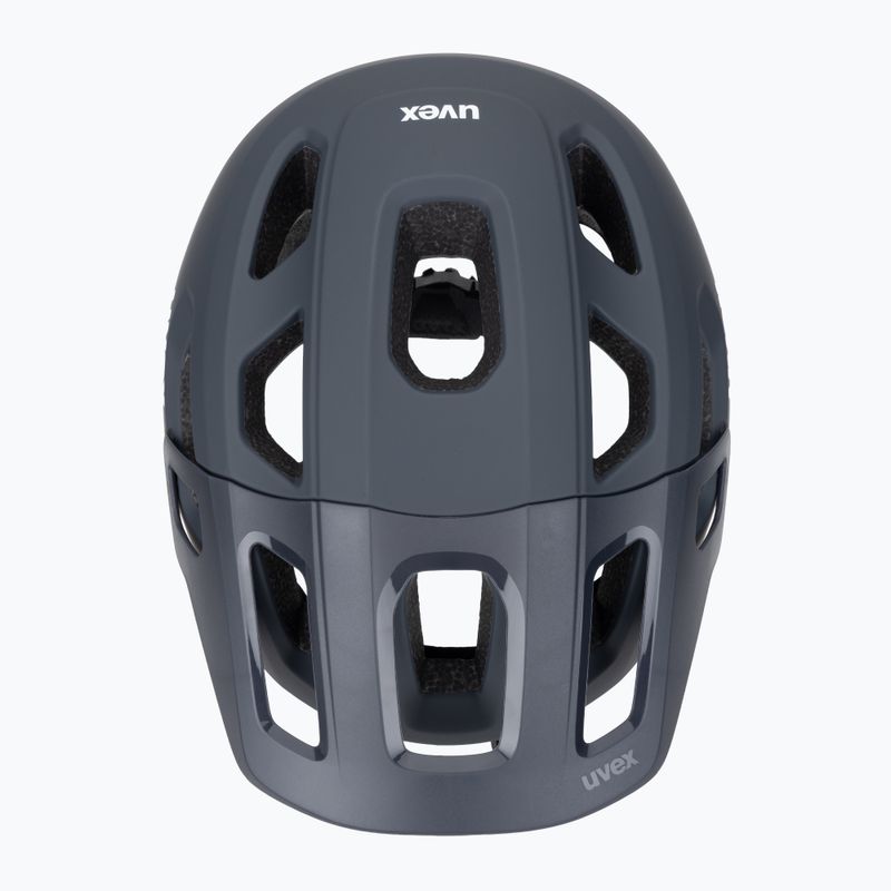 UVEX React deep space/azure matt bicycle helmet 6