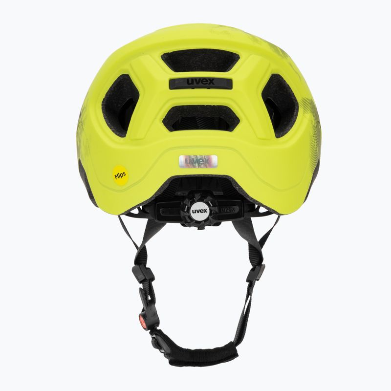 Children's bike helmet UVEX React MIPS Jr lime/black 4