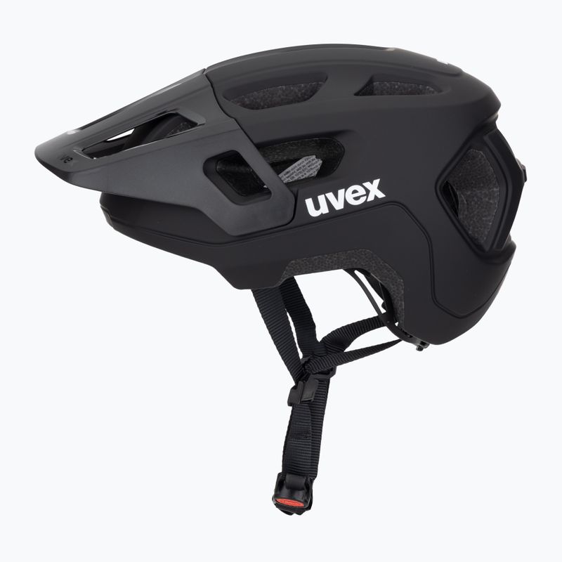 Children's bike helmet UVEX React Jr black matte 3