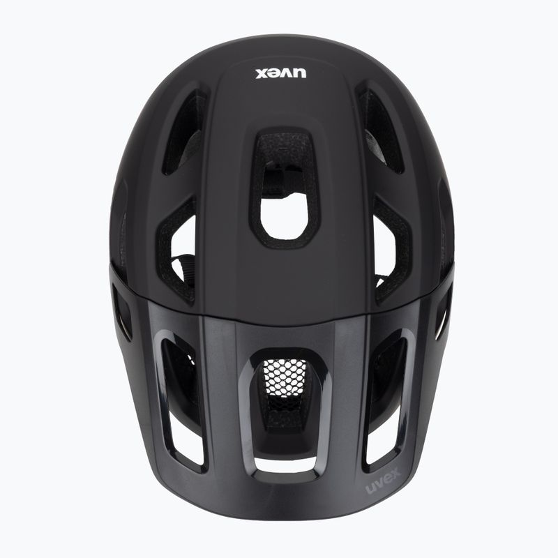 Children's bike helmet UVEX React Jr black matte 6
