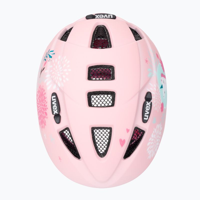 Children's bike helmet UVEX Kid 2 CC pink unicorn matt 6