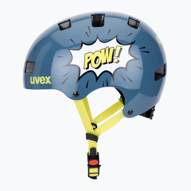 Children's helmet UVEX Kid 3 stone blue pow 3