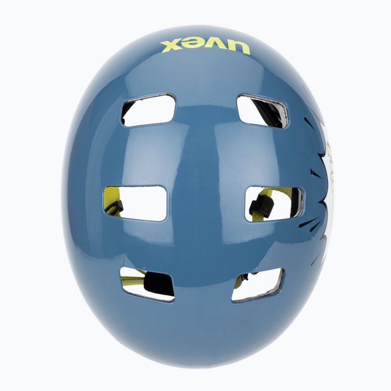 Children's helmet UVEX Kid 3 stone blue pow 6