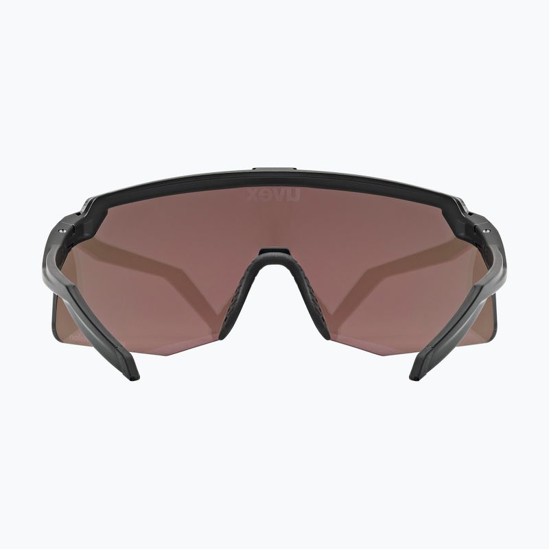 UVEX Pace Stage Small CV sunglasses black matt/mirror pink 3