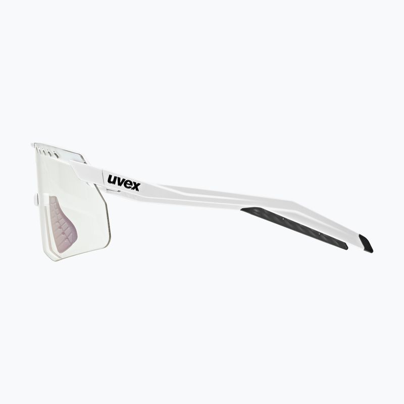 UVEX Pace Stage Small V white matt/mirror blue sunglasses 5