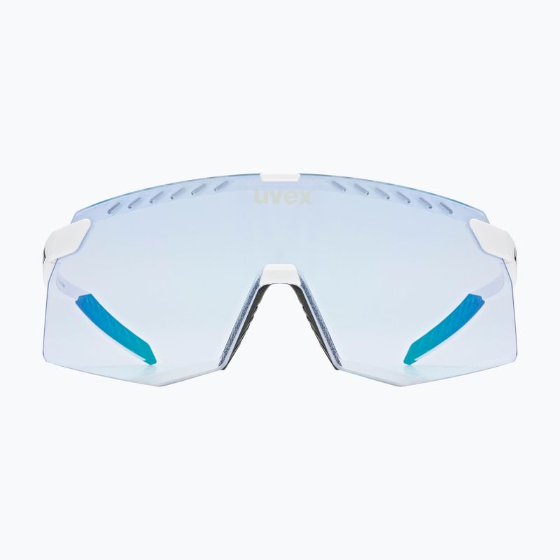 UVEX Pace Stage V white matt/mirror blue sunglasses 2