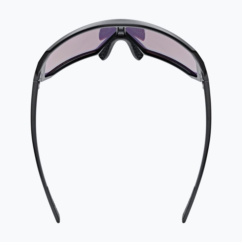 UVEX Sportstyle 237 CV black matt/mirror red sunglasses 4