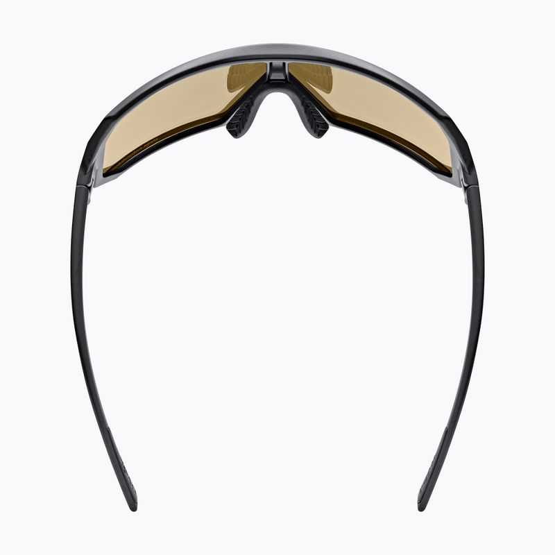 UVEX Sportstyle 237 CV black matt/mirror blue sunglasses 4