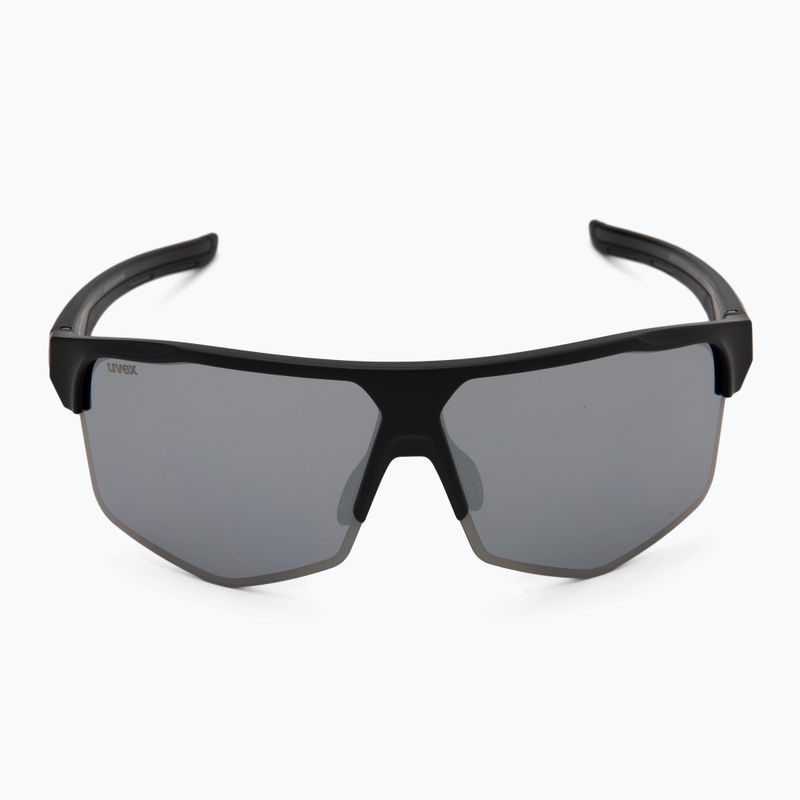 UVEX Axos Set black matt/mirror silver/clear sunglasses 4