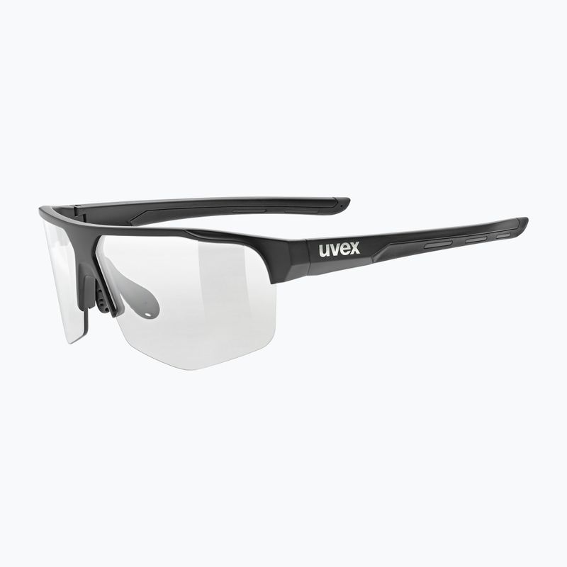 UVEX Axos Set black matt/mirror silver/clear sunglasses 2