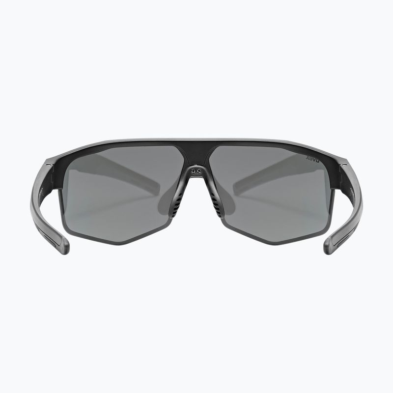 UVEX Axos Set black matt/mirror silver/clear sunglasses 5