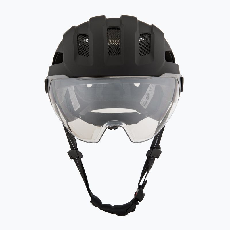 Bike helmet UVEX Stride Visor black matt/litemirror silver 2