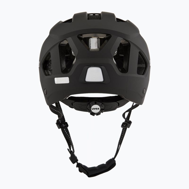 Bike helmet UVEX Stride Visor black matt/litemirror silver 4