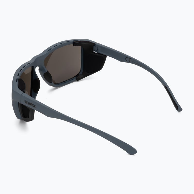 UVEX Sportstyle 312 stone blue matt/mirror silver sunglasses 2