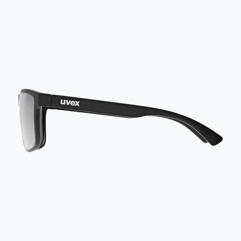 Children's sunglasses UVEX Rookie Jr black matt/mirror silver 5