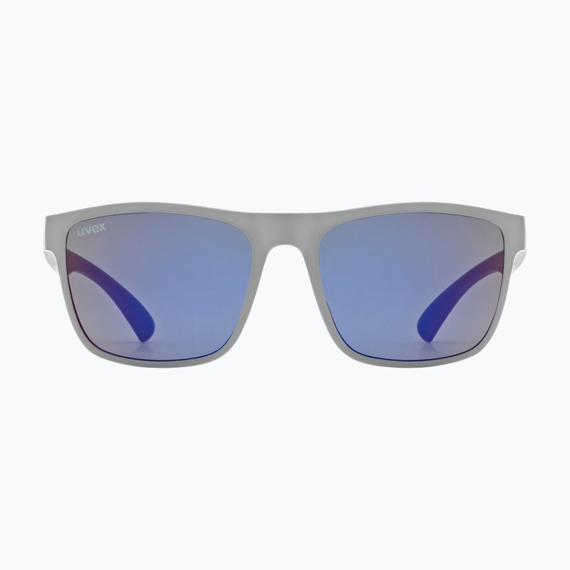 Children's sunglasses UVEX Rookie Jr grey matt/mirror blue 2