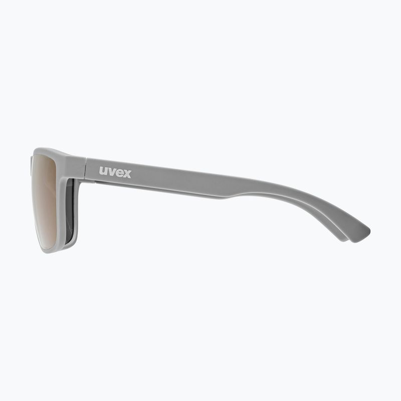 Children's sunglasses UVEX Rookie Jr grey matt/mirror blue 5