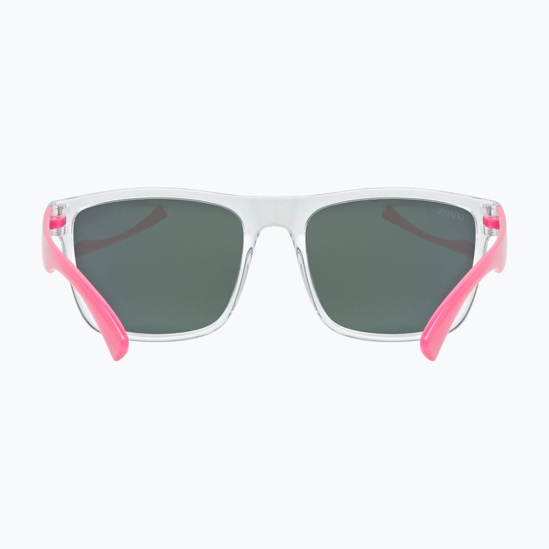 Children's sunglasses UVEX Rookie Jr clear pink/mirror pink 3