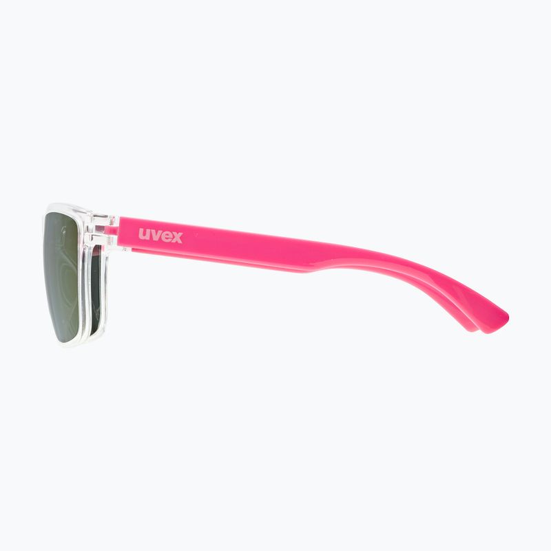 Children's sunglasses UVEX Rookie Jr clear pink/mirror pink 5
