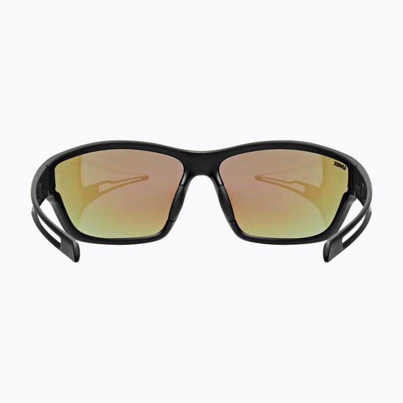 UVEX Sportstyle 806 black matt/mirror blue sunglasses 3