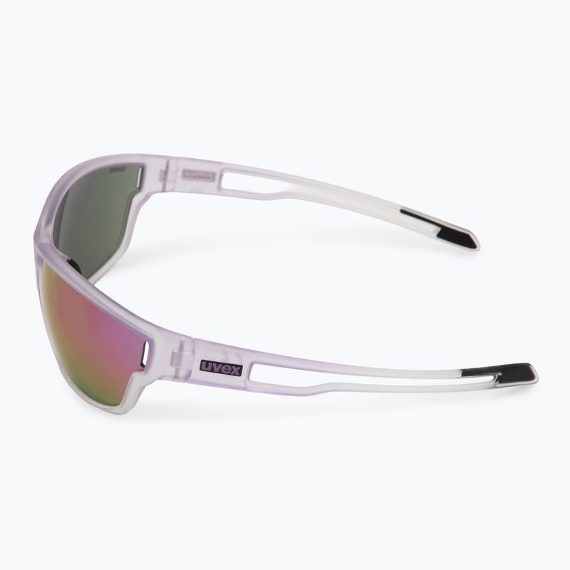UVEX Sportstyle 806 purple fade/mirror purple sunglasses 4