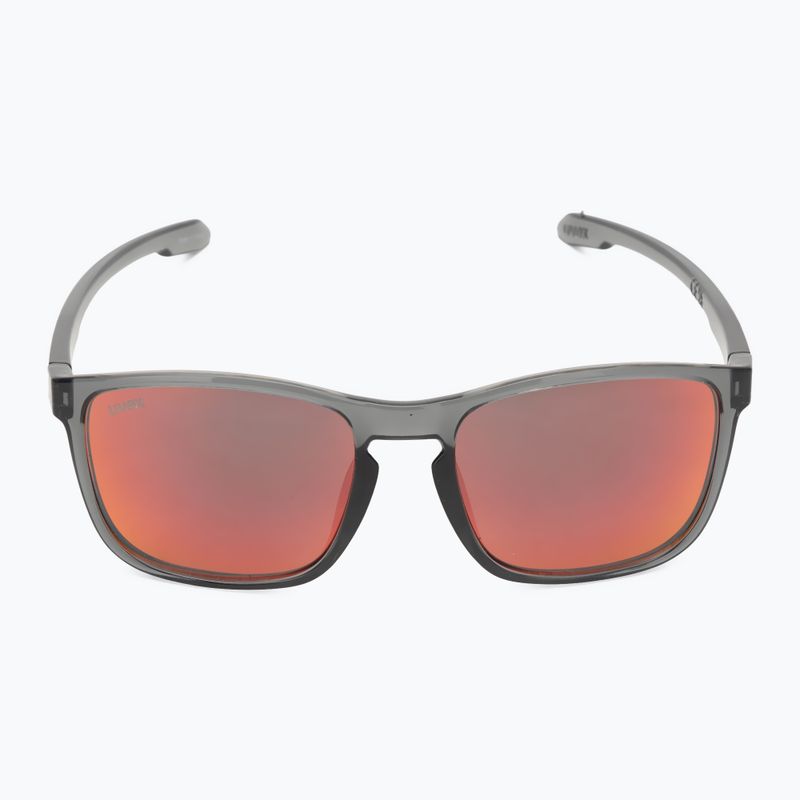 UVEX sunglasses LGL 52 smoke/mirror red 3