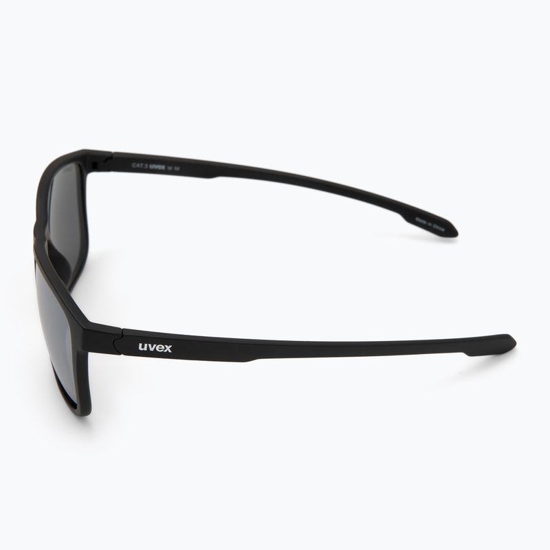 UVEX sunglasses LGL 52 black matt/mirror silver 4