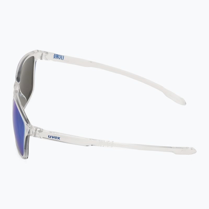 UVEX sunglasses LGL 52 clear/mirror blue 4