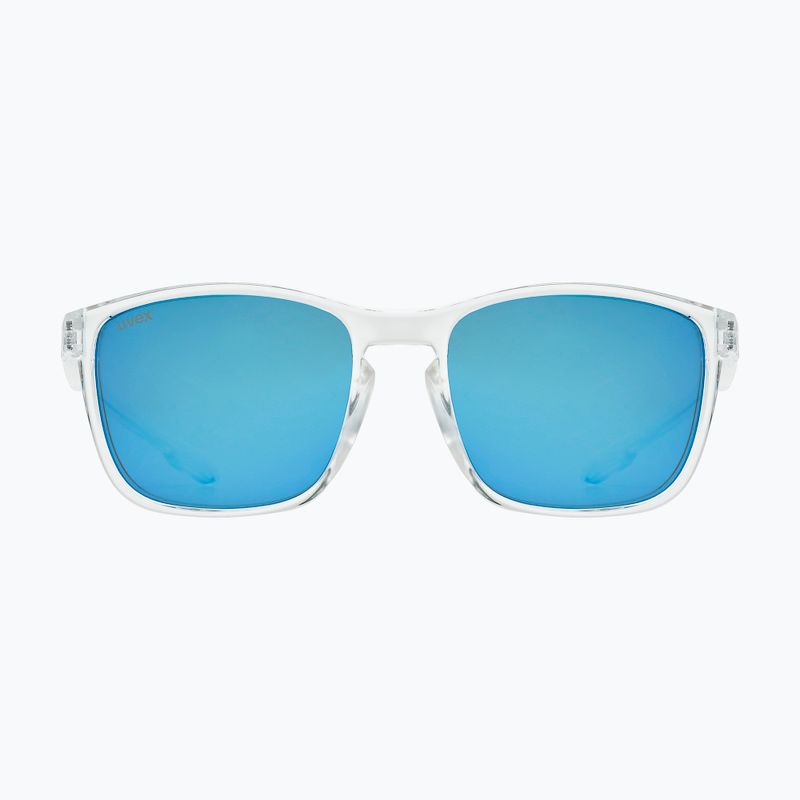 UVEX sunglasses LGL 52 clear/mirror blue 2