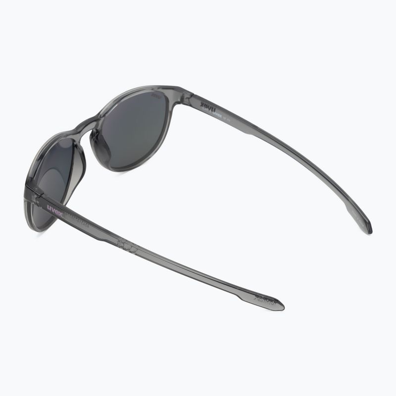 UVEX sunglasses LGL 53 smoke/mirror pink 2