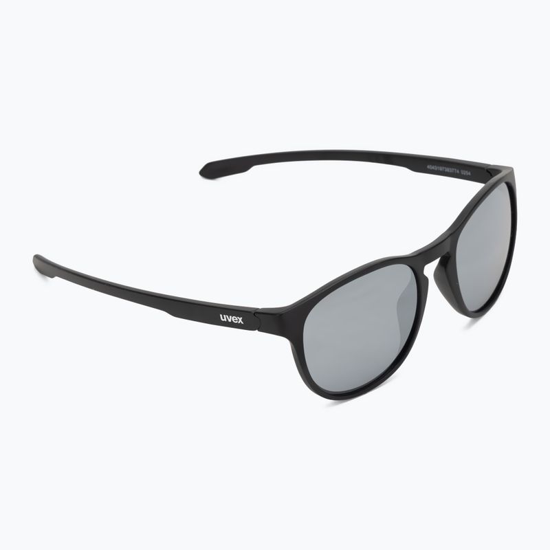 UVEX sunglasses LGL 53 black matt/mirror silver