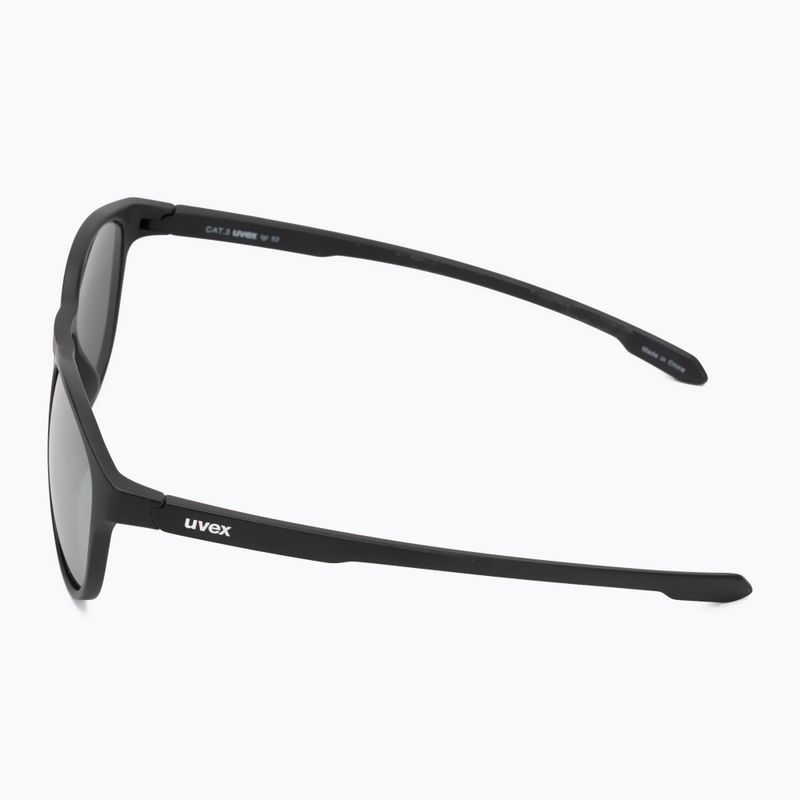 UVEX sunglasses LGL 53 black matt/mirror silver 4