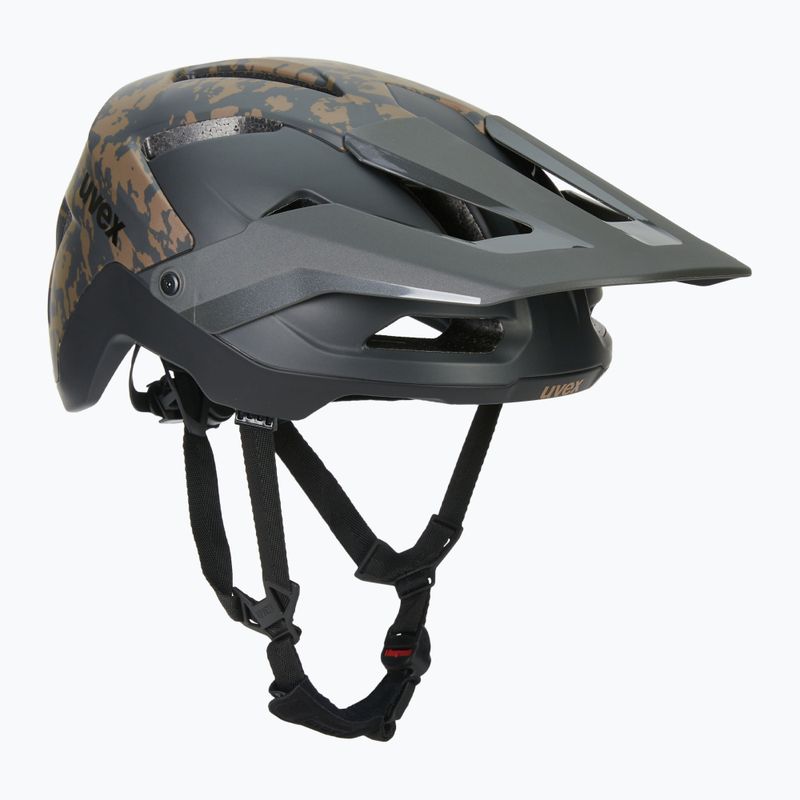 UVEX Renegade MIPS bike helmet hazel camo/black matt